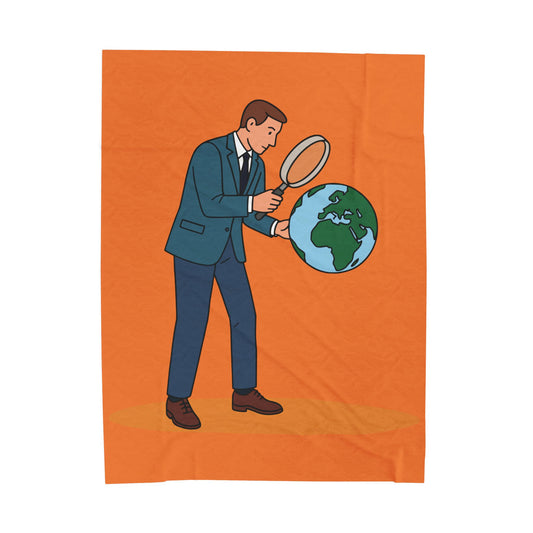 Velveteen Plush Blanket | “Lost Ham” Edition | Soft, Smart & Fun