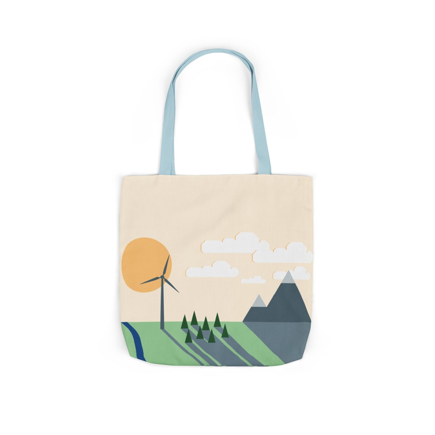 Canvas Tote Bag | Wind Energy Eco-Friendly Fashion