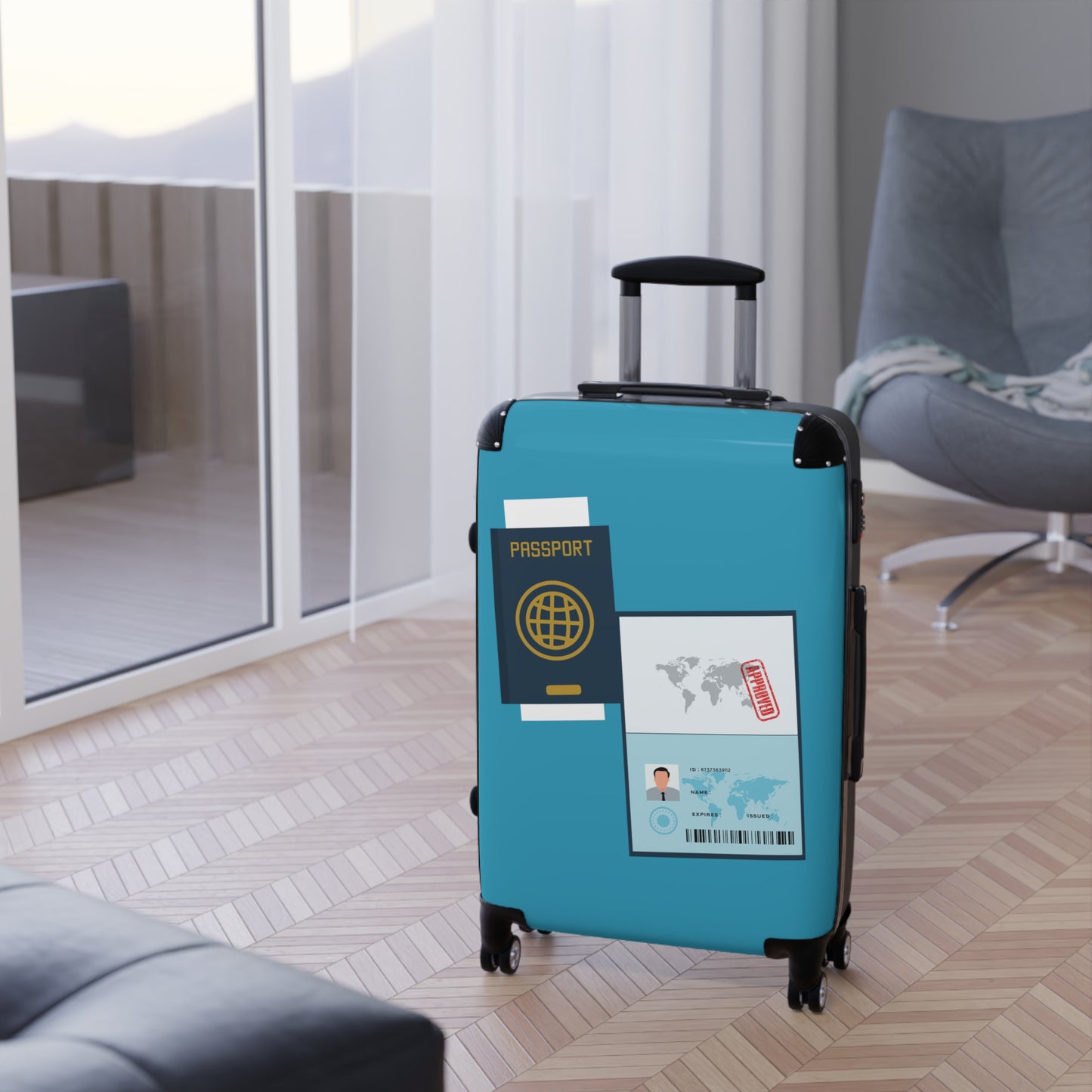 Passport Suitcase | Travel Light, Dream Big