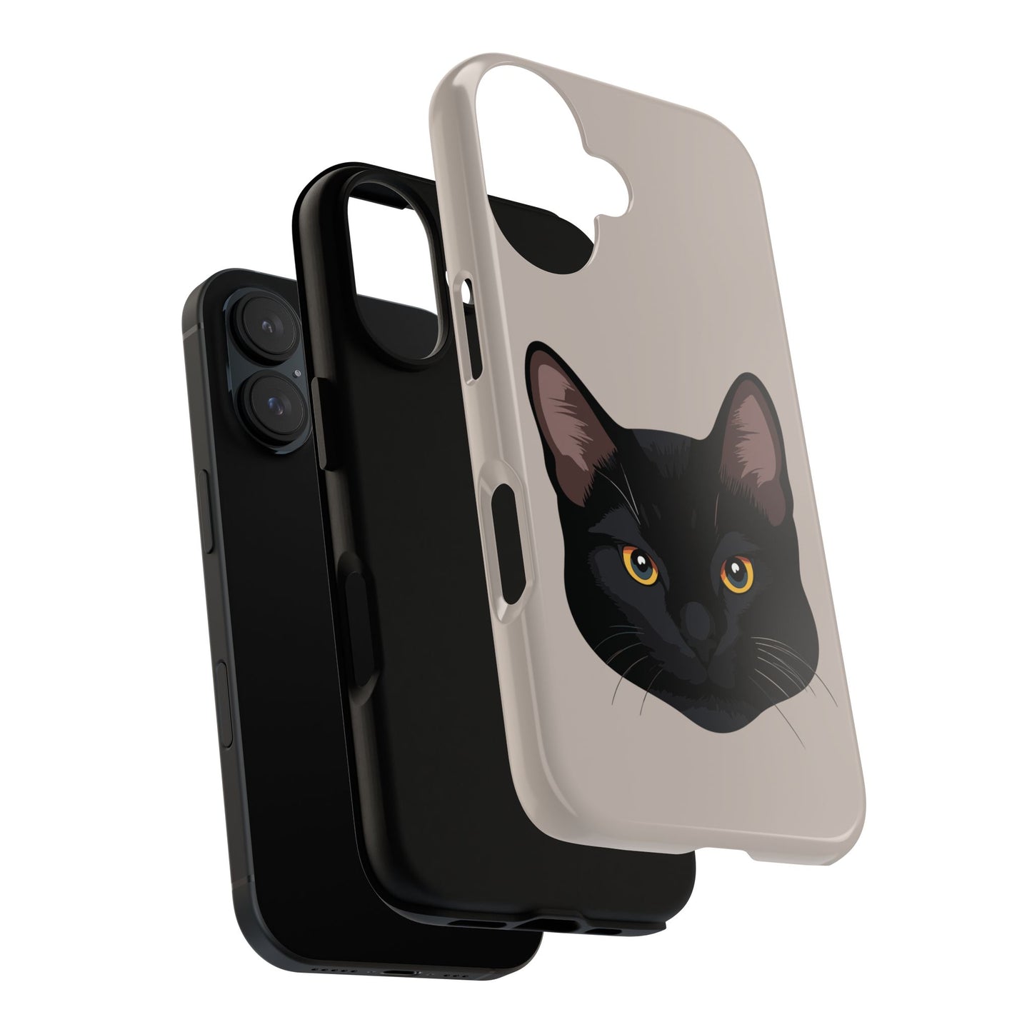 Black Cat Phone Case | Fierce & Cute | Purr-fect Protection with Personality