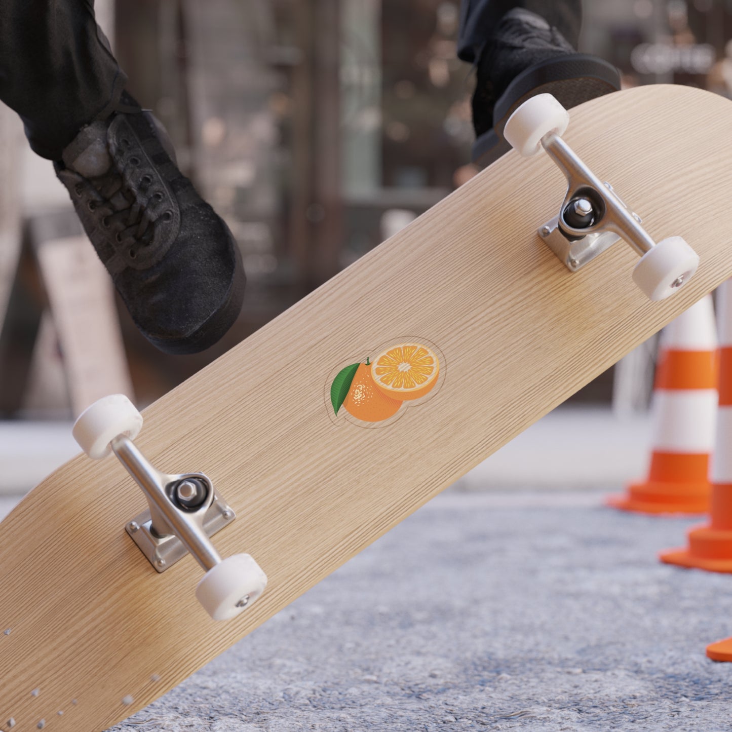 “Juicy Slice” Transparent Outdoor Sticker | Fun Meets Freshness