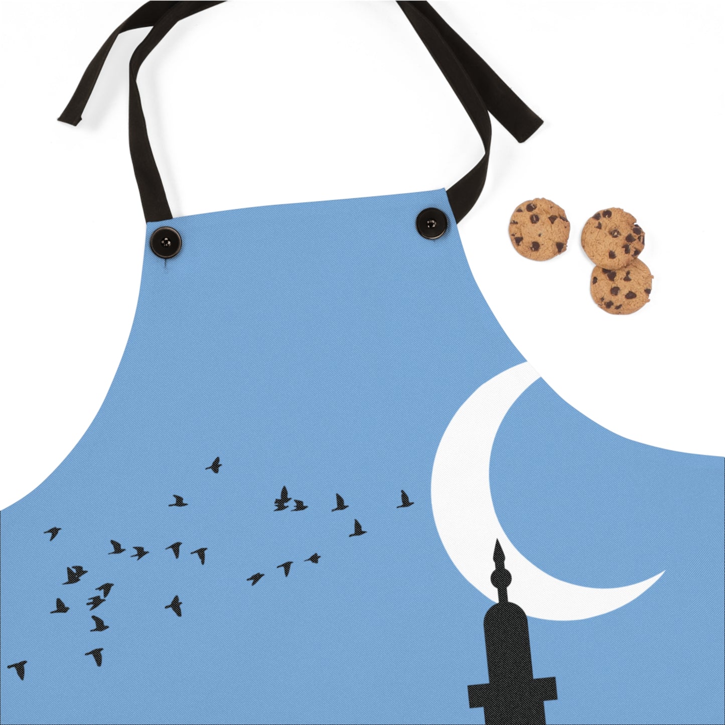 “Tranquil Faith” Apron | Minimalist Design of Muslim Prayer