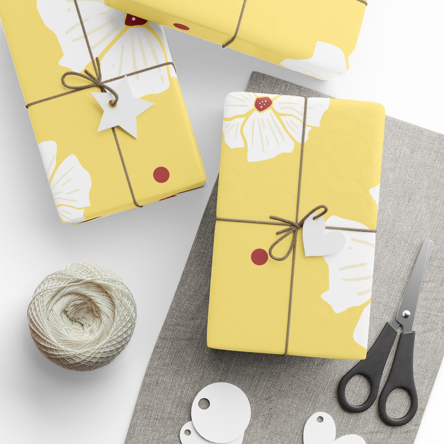Luxury Bloom Wrapping Paper | Artistic Floral Elegance