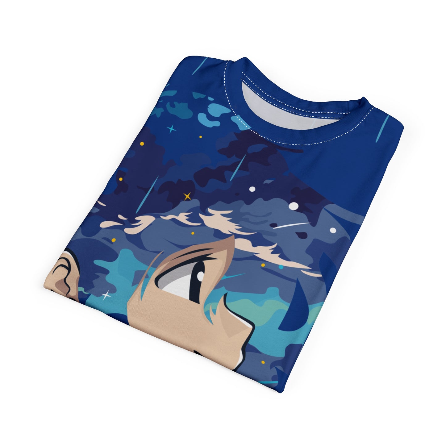 Premium Artistic Tee | The Girl in the Rain