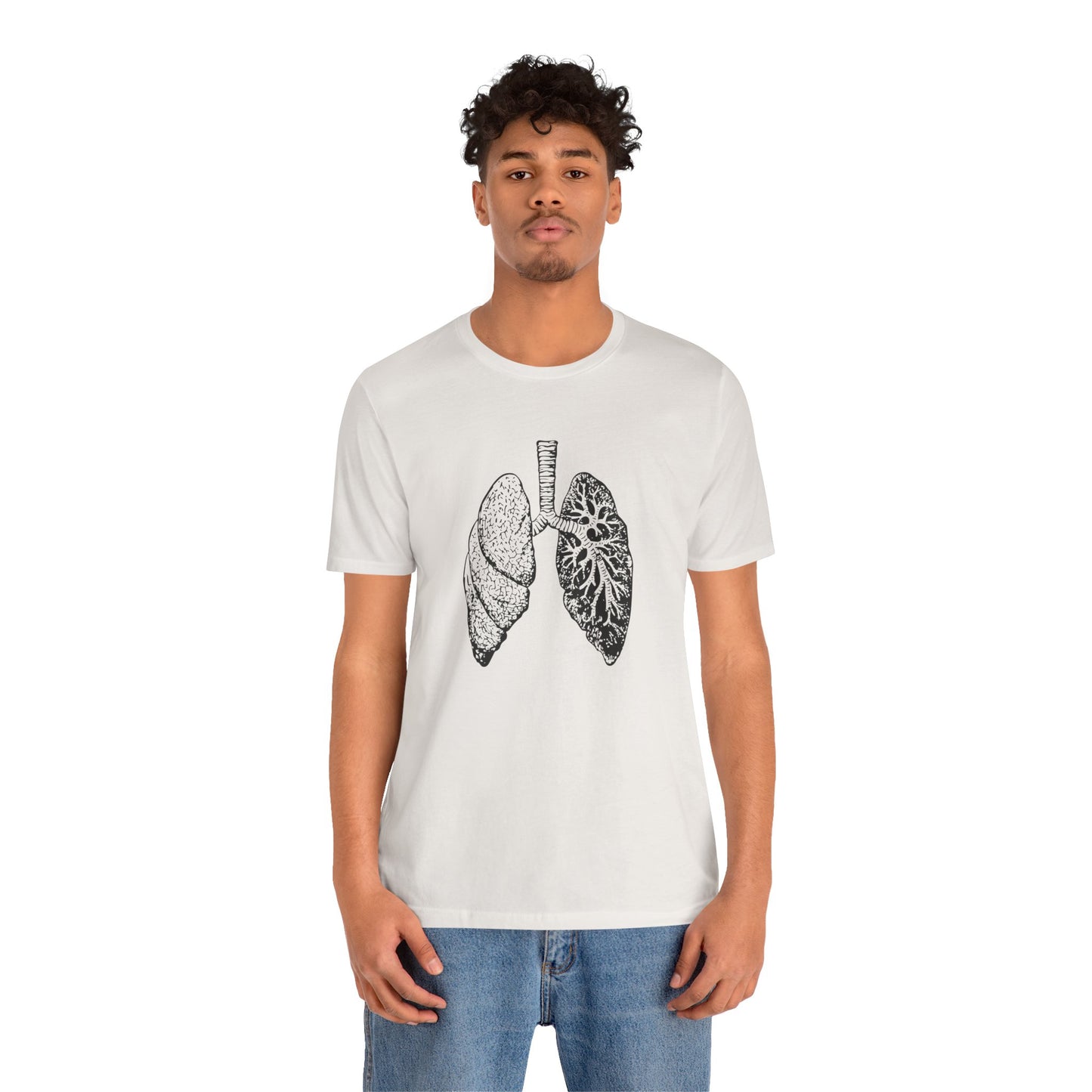 Unisex T-Shirt | Artistic Lung Anatomy Design