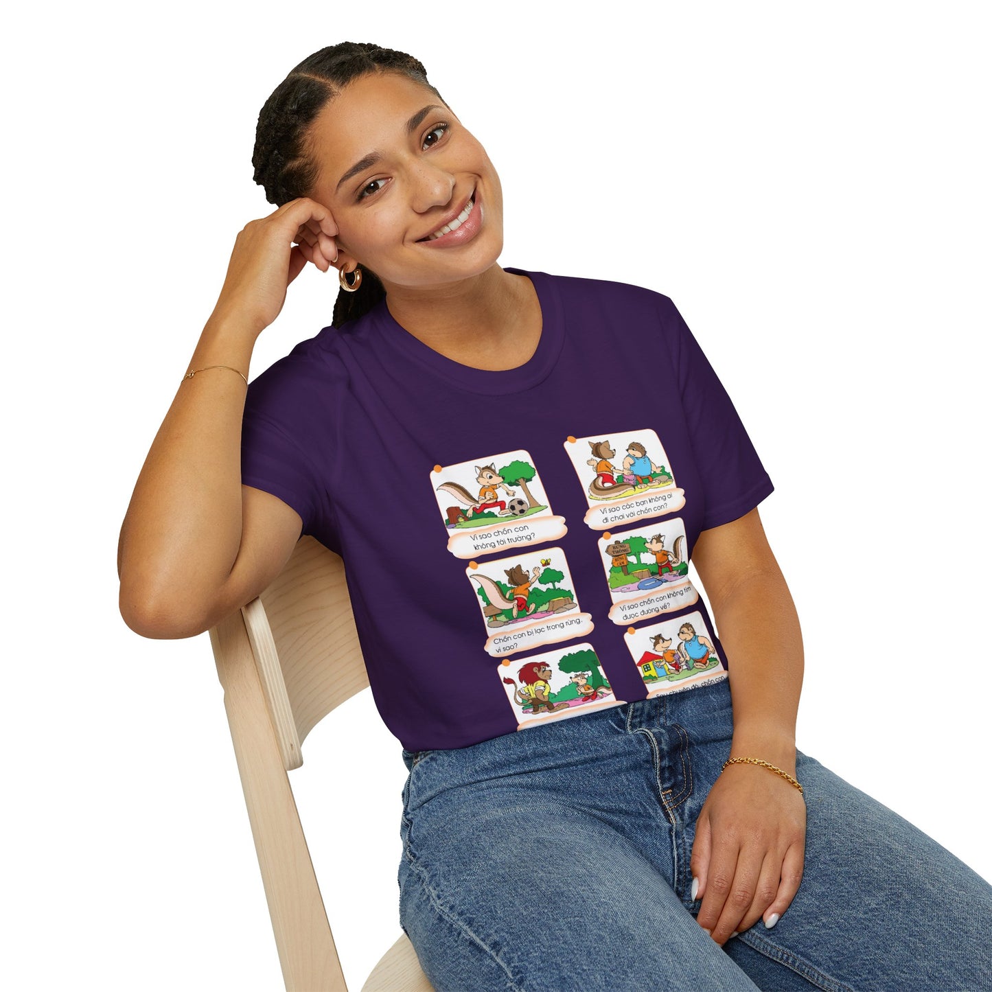 Unisex Softstyle Tee | "Just One More Chapter" for Book Lovers