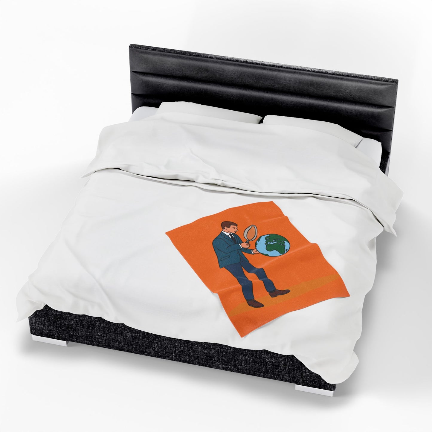 Velveteen Plush Blanket | “Lost Ham” Edition | Soft, Smart & Fun