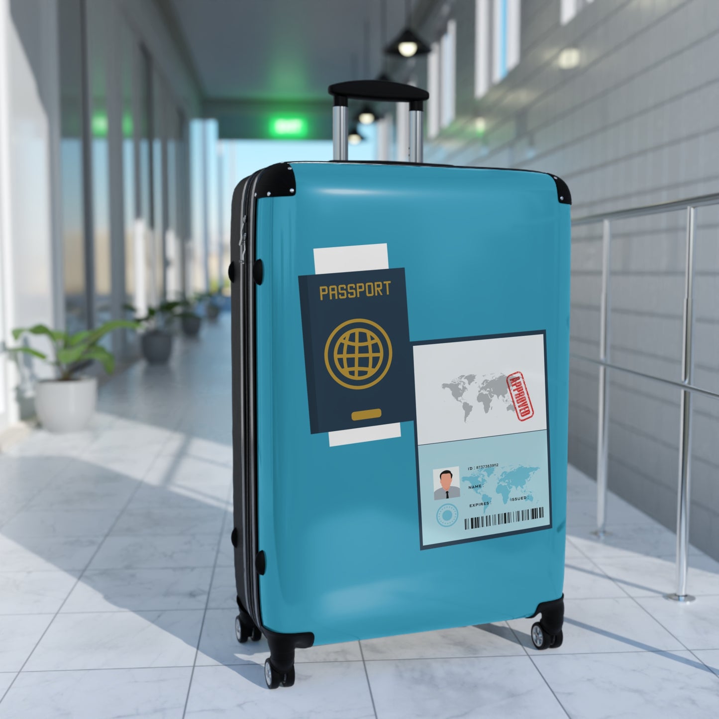 Passport Suitcase | Travel Light, Dream Big
