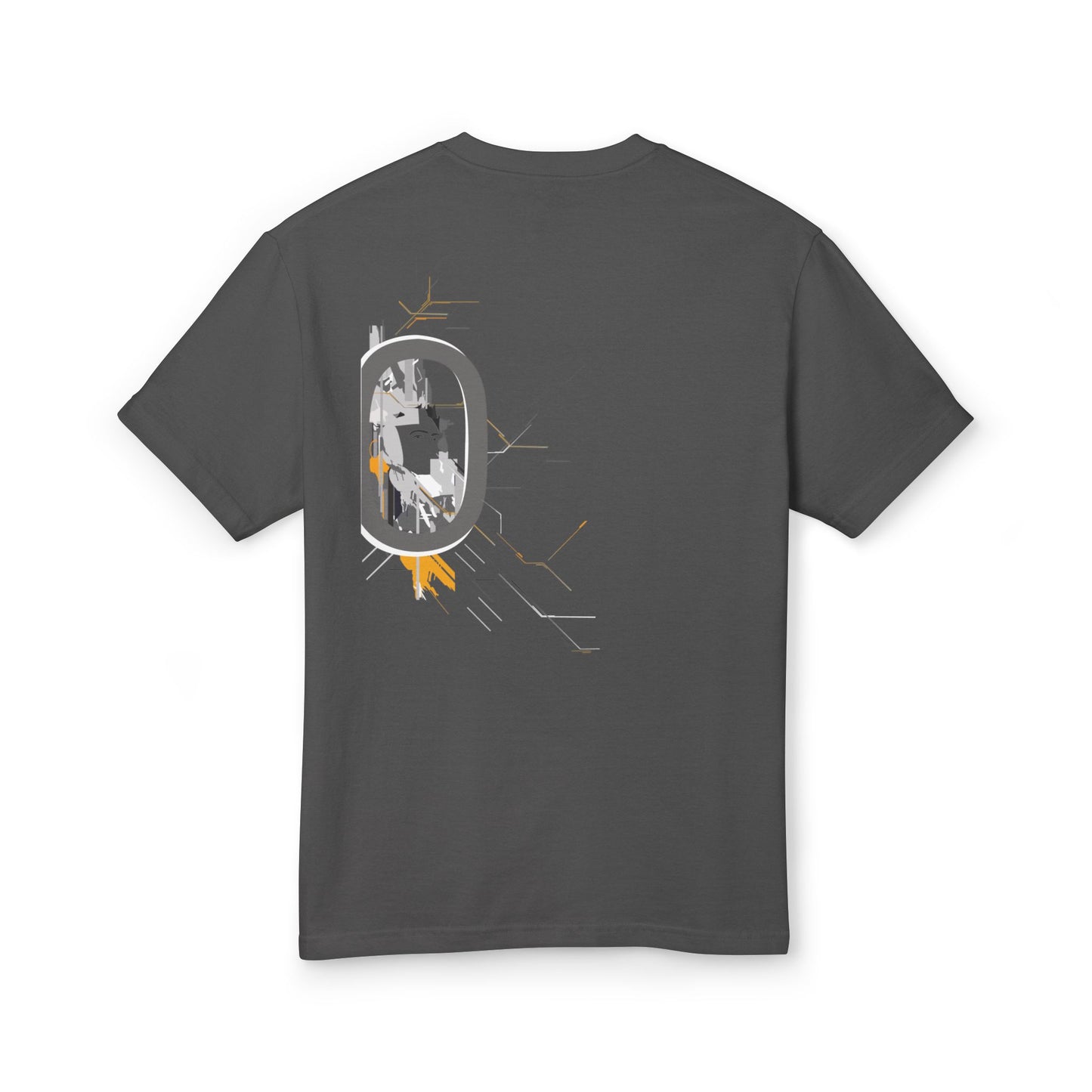 Artistic T-Shirt | Unique Geometric Machine Design