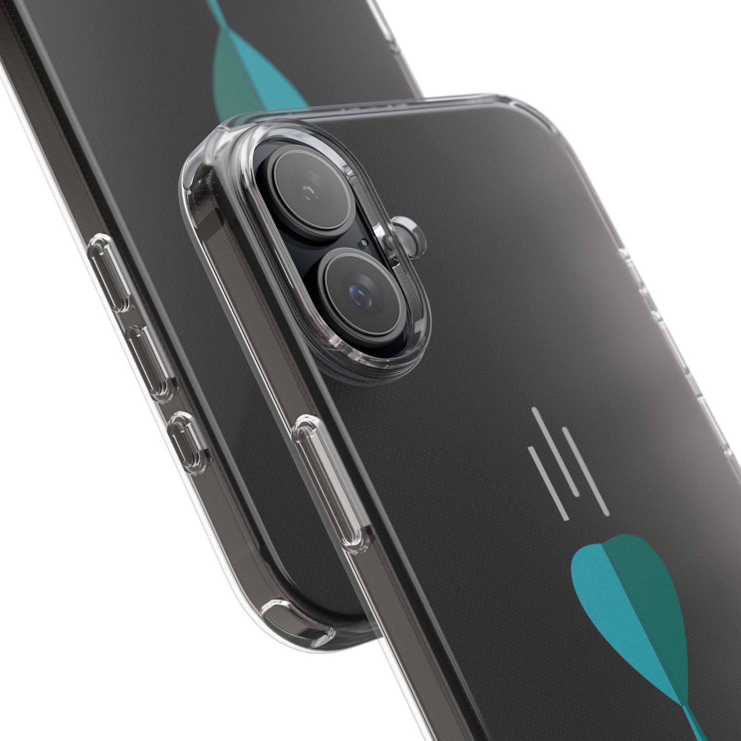 Hit Your Goals | Clear Phone Case | Power Accessory for Big Thinkers