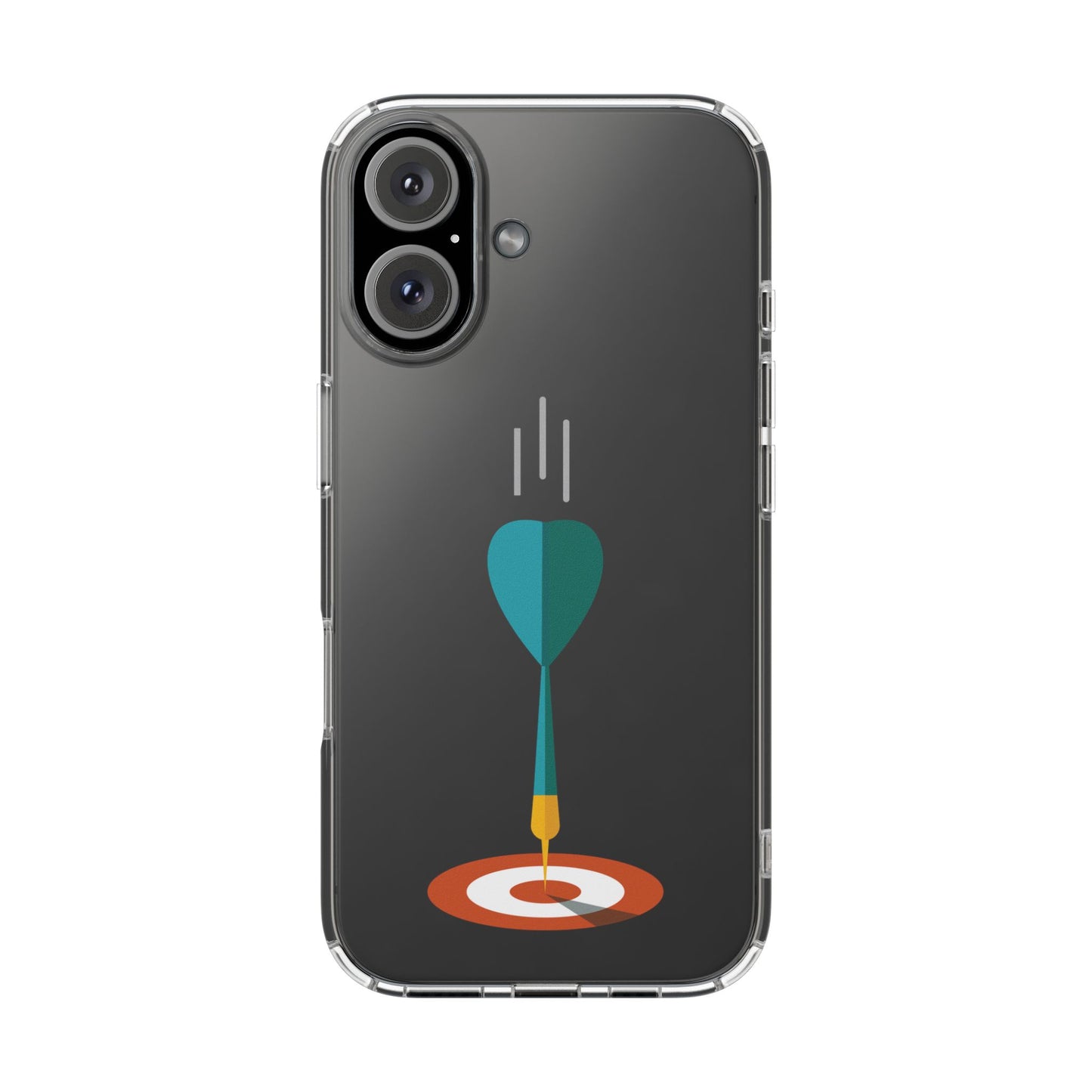 Hit Your Goals | Clear Phone Case | Power Accessory for Big Thinkers
