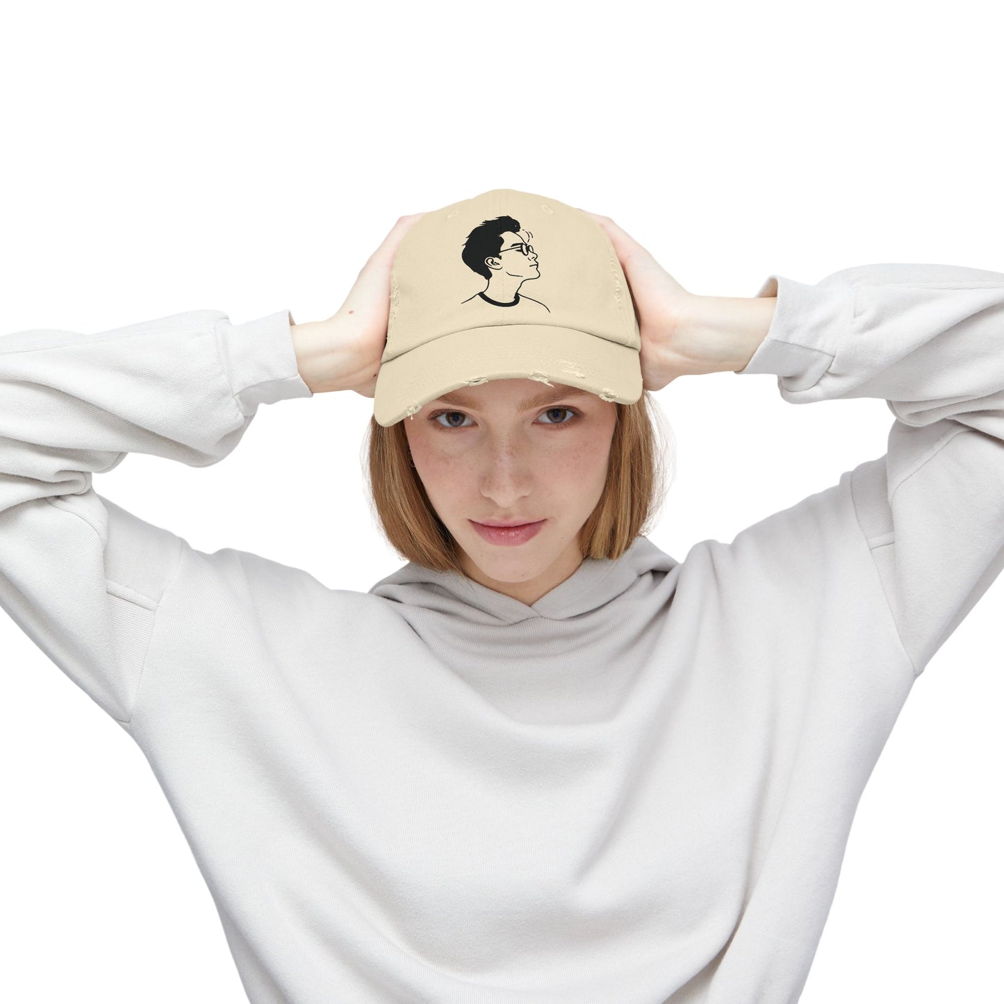 Unisex Distressed Cap | The Art Boy