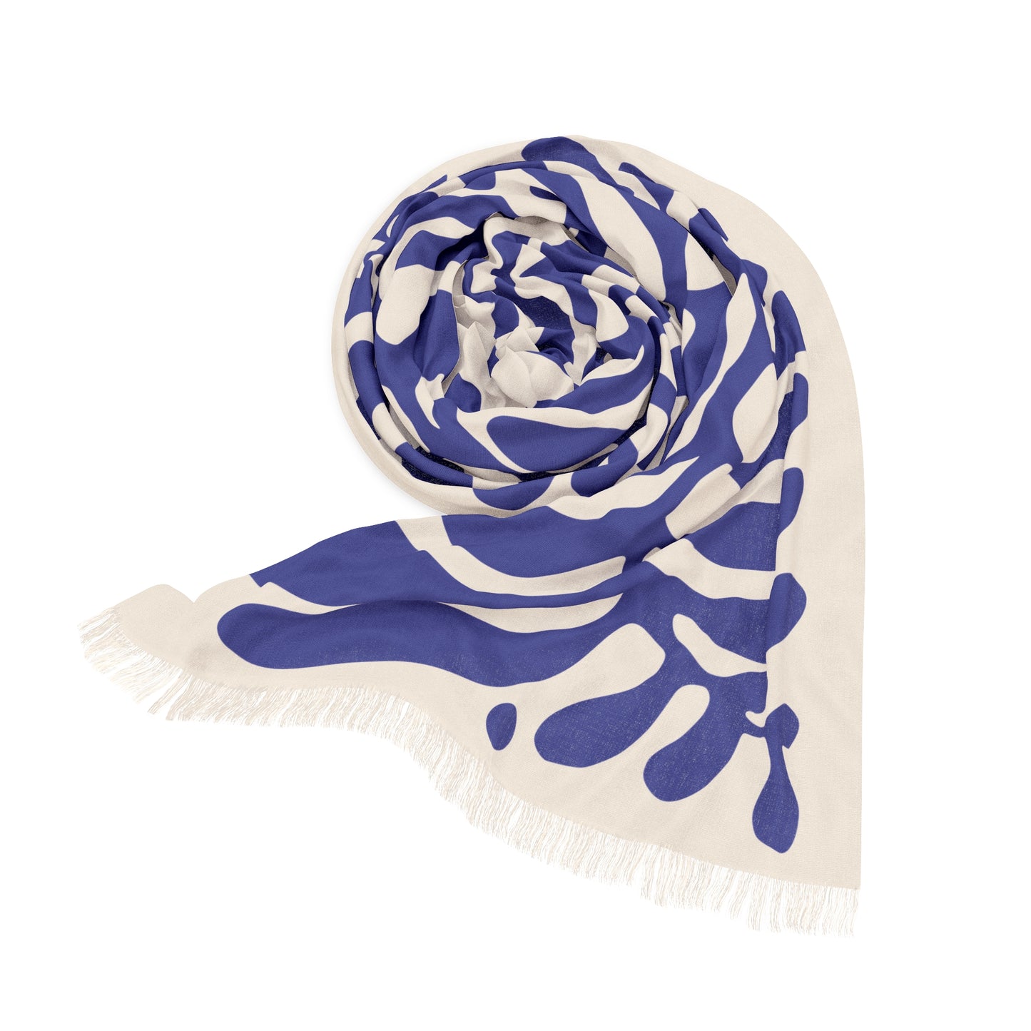 “Abstract Thought” Scarf | Minimalist Elegance in Motion