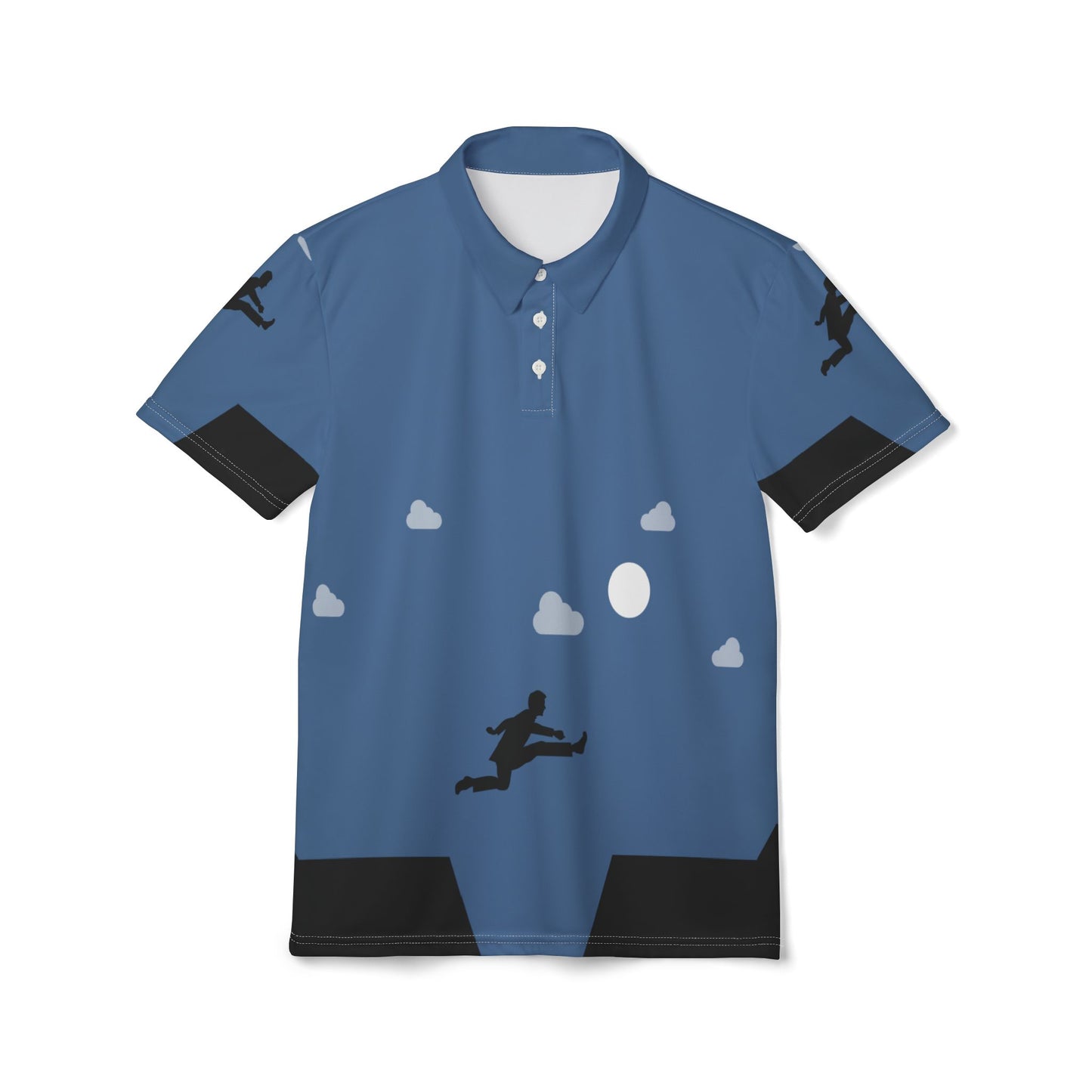 “Leap Beyond Limits” Unisex Polo Shirt | Bold & Timeless