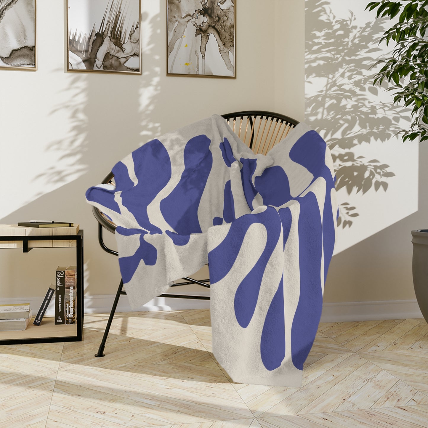 "Abstract Dream" Blanket | Modern Minimalist Art