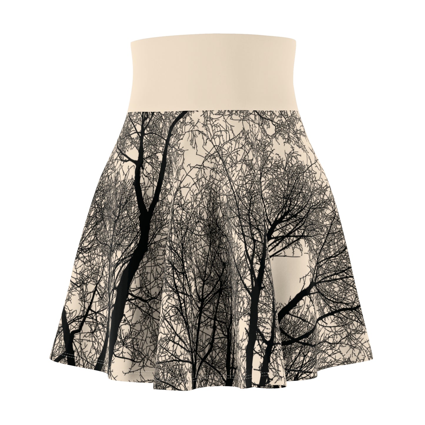Dry Forest Dream | Women’s Skater Skirt | Flow with Nature – Style in Every Step
