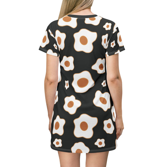 Egg Bloom T-Shirt Dress | Minimal Yet Playful