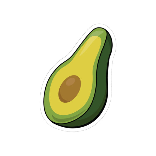 Half Avocado | Fun Kiss-Cut Sticker