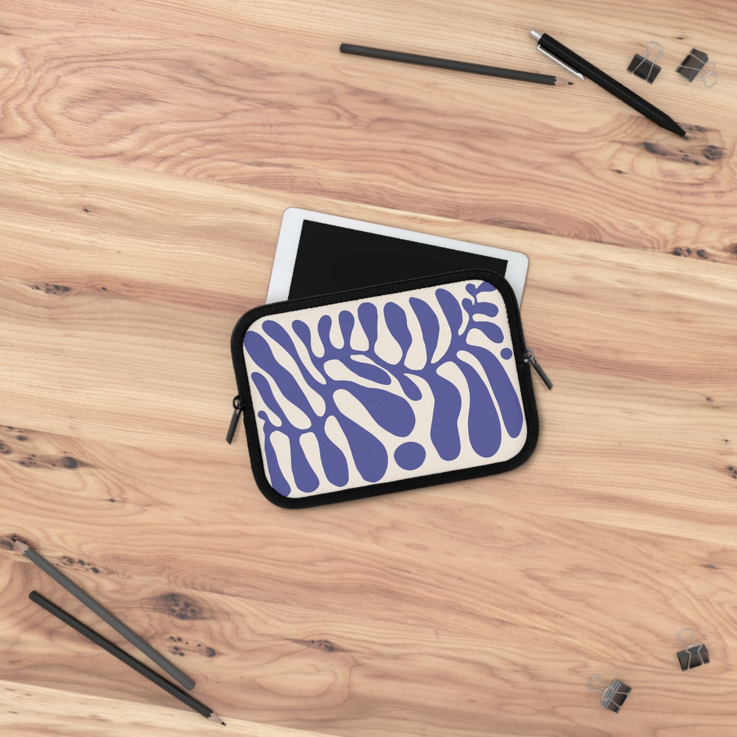 "Abstract Flow" Laptop Sleeve | Modern Minimalist Design