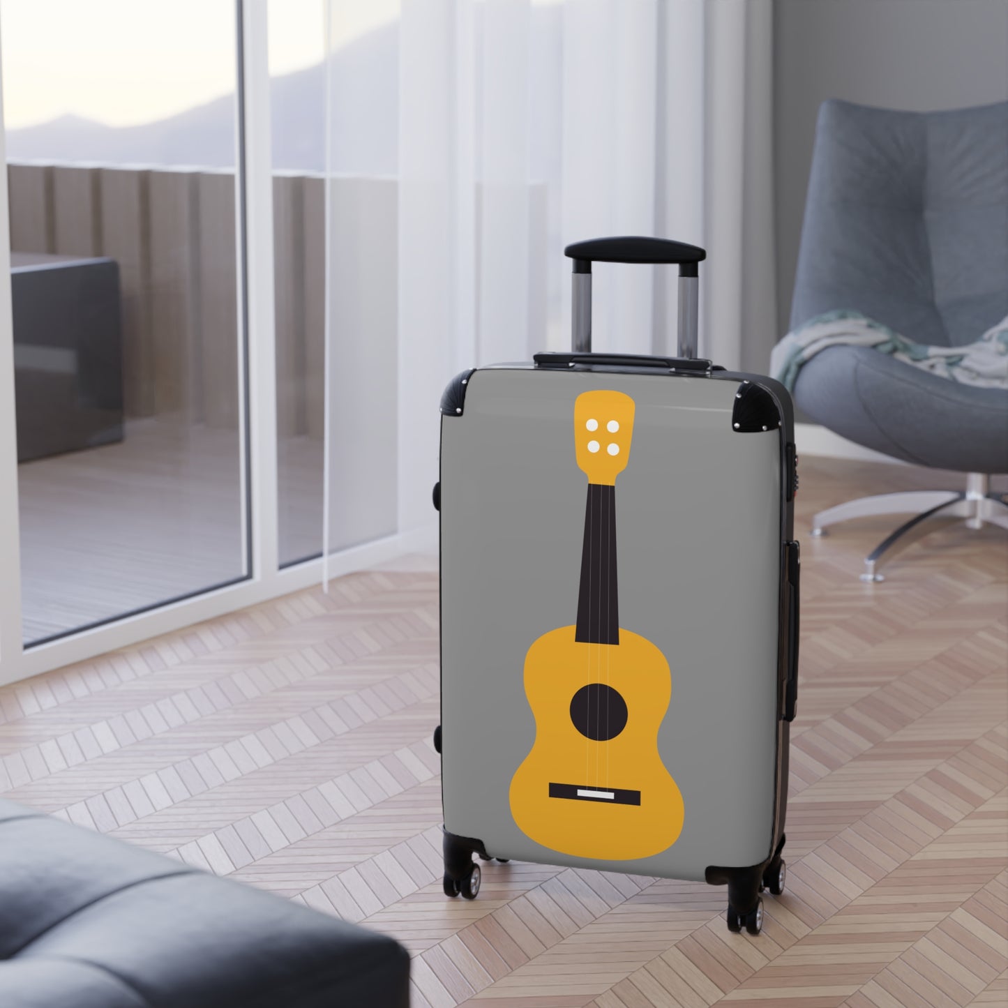 Minimalist Guitar Suitcase | Let Your Journey Sing