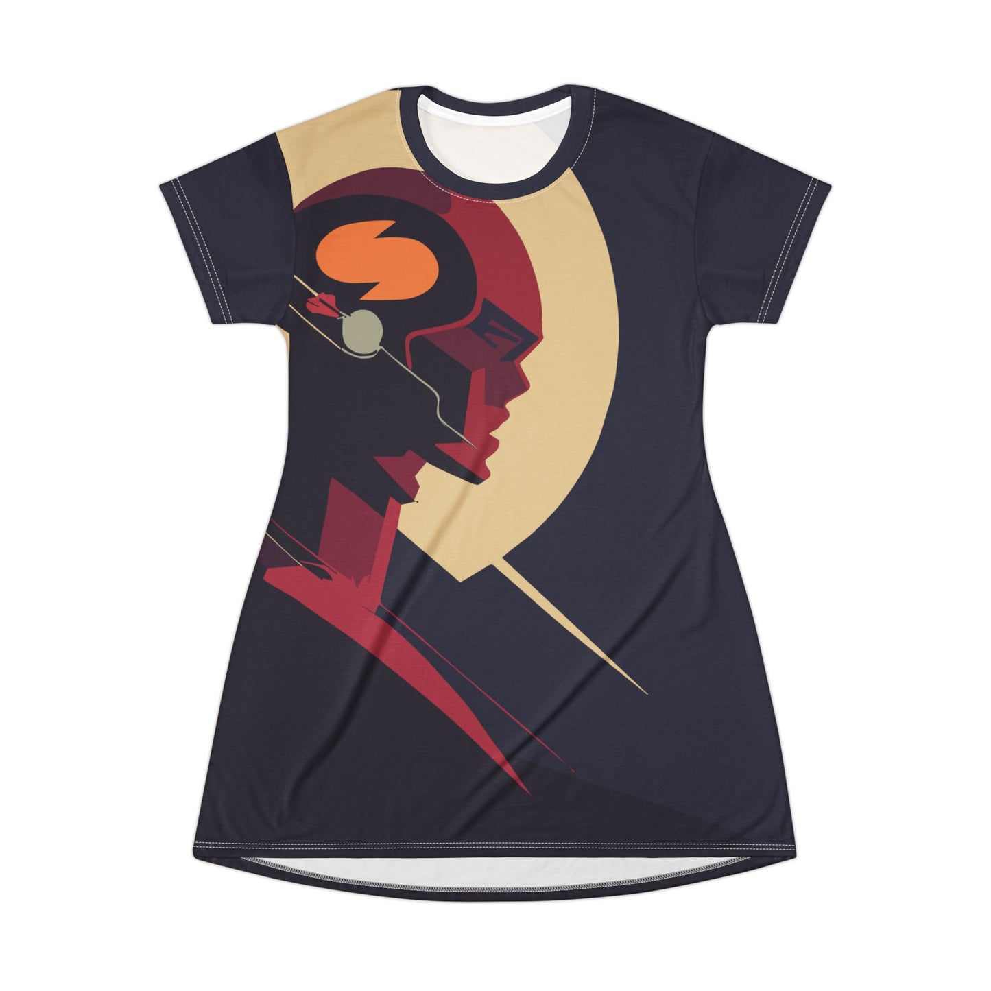 T-Shirt Dress AOP | Classic Sci-Fi Style | Fun & Unique Streetwear