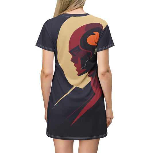 T-Shirt Dress AOP | Classic Sci-Fi Style | Fun & Unique Streetwear