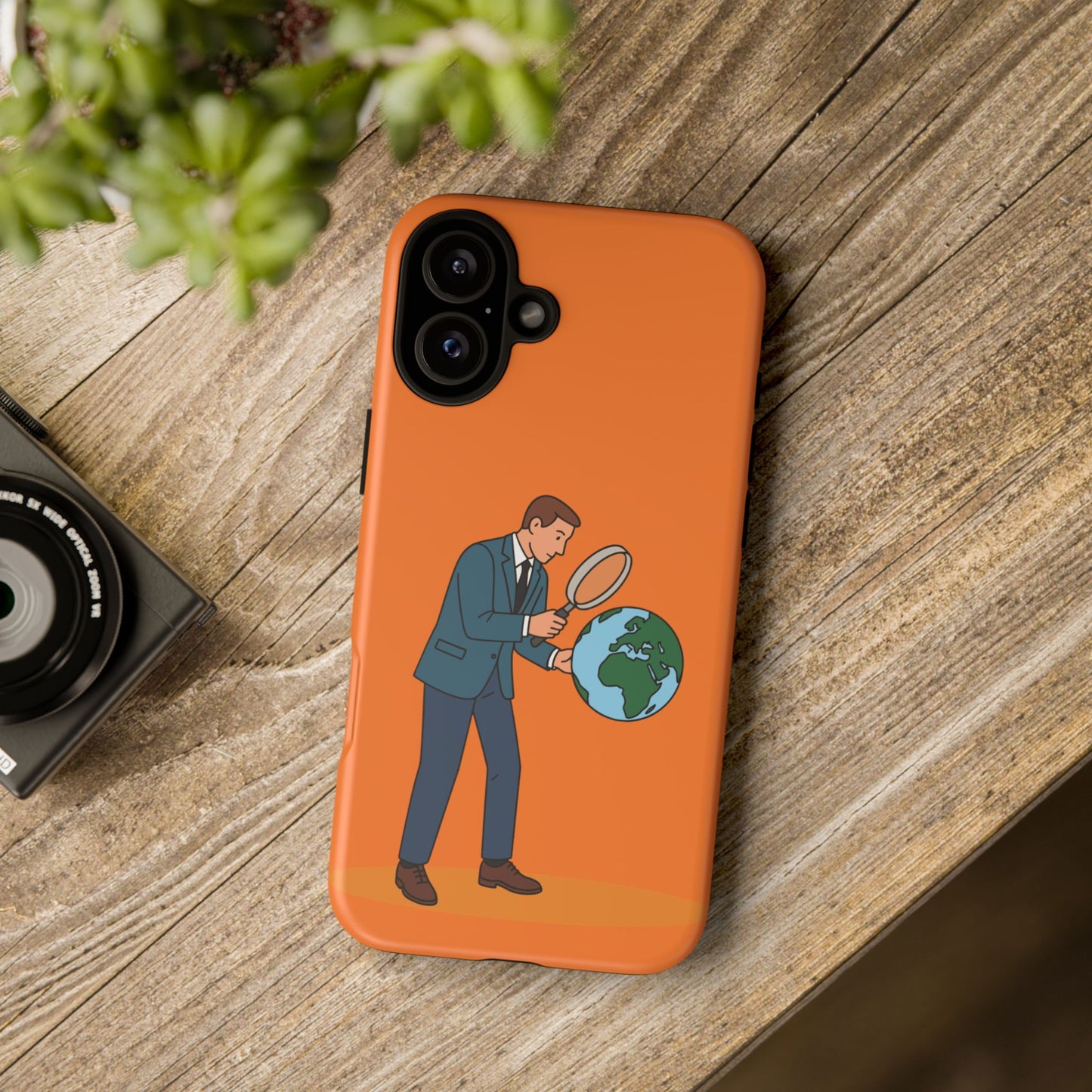 “Ham Finding Ham” Tough Phone Case | Playfully Bold & Minimalist