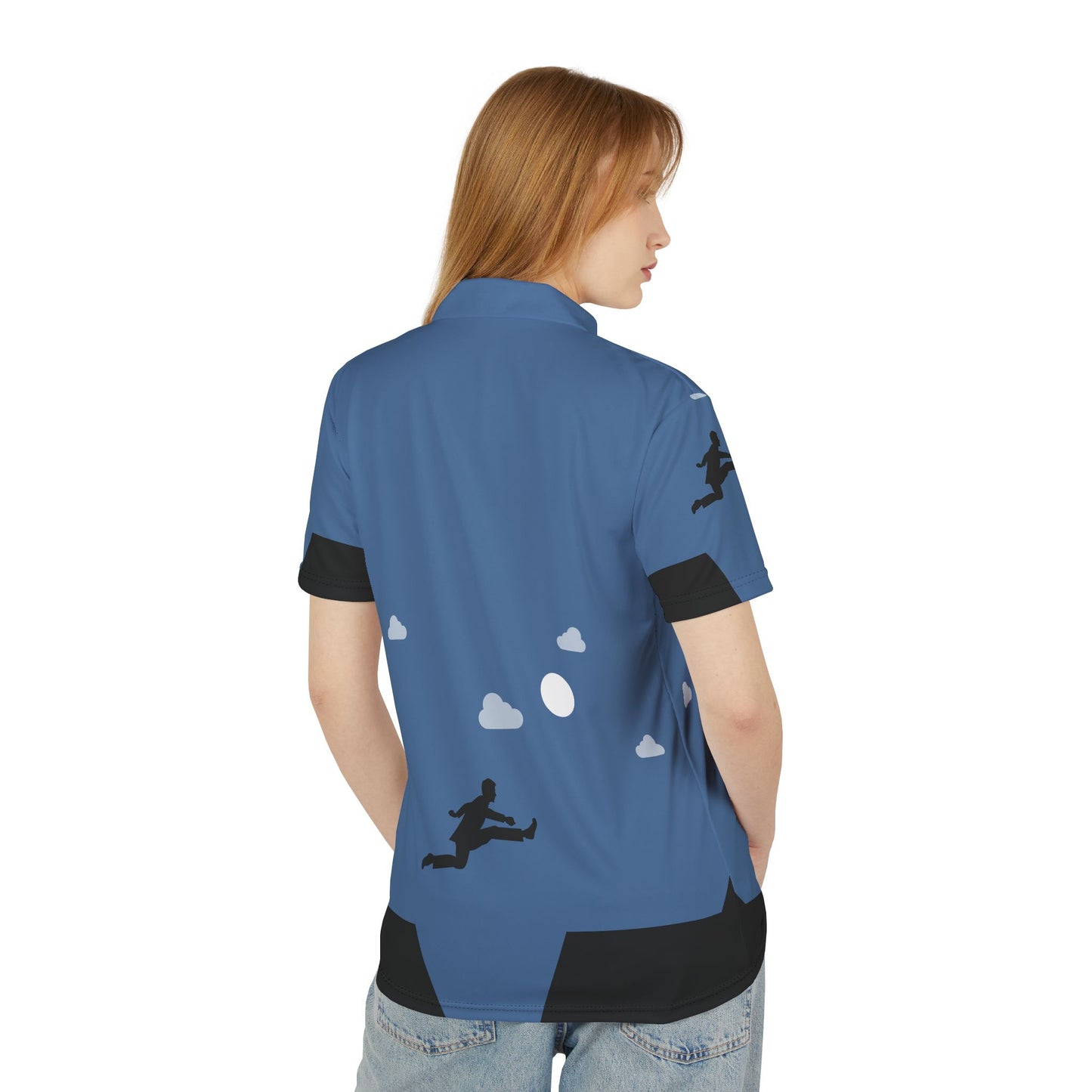 “Leap Beyond Limits” Unisex Polo Shirt | Bold & Timeless
