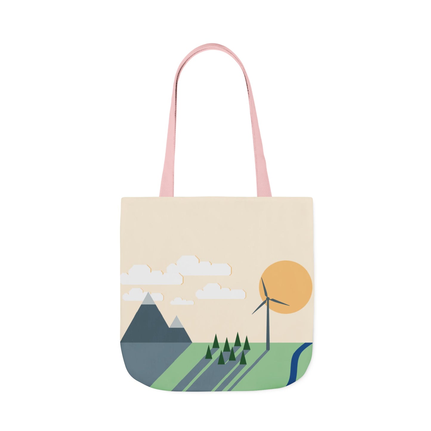 Canvas Tote Bag | Wind Energy Eco-Friendly Fashion