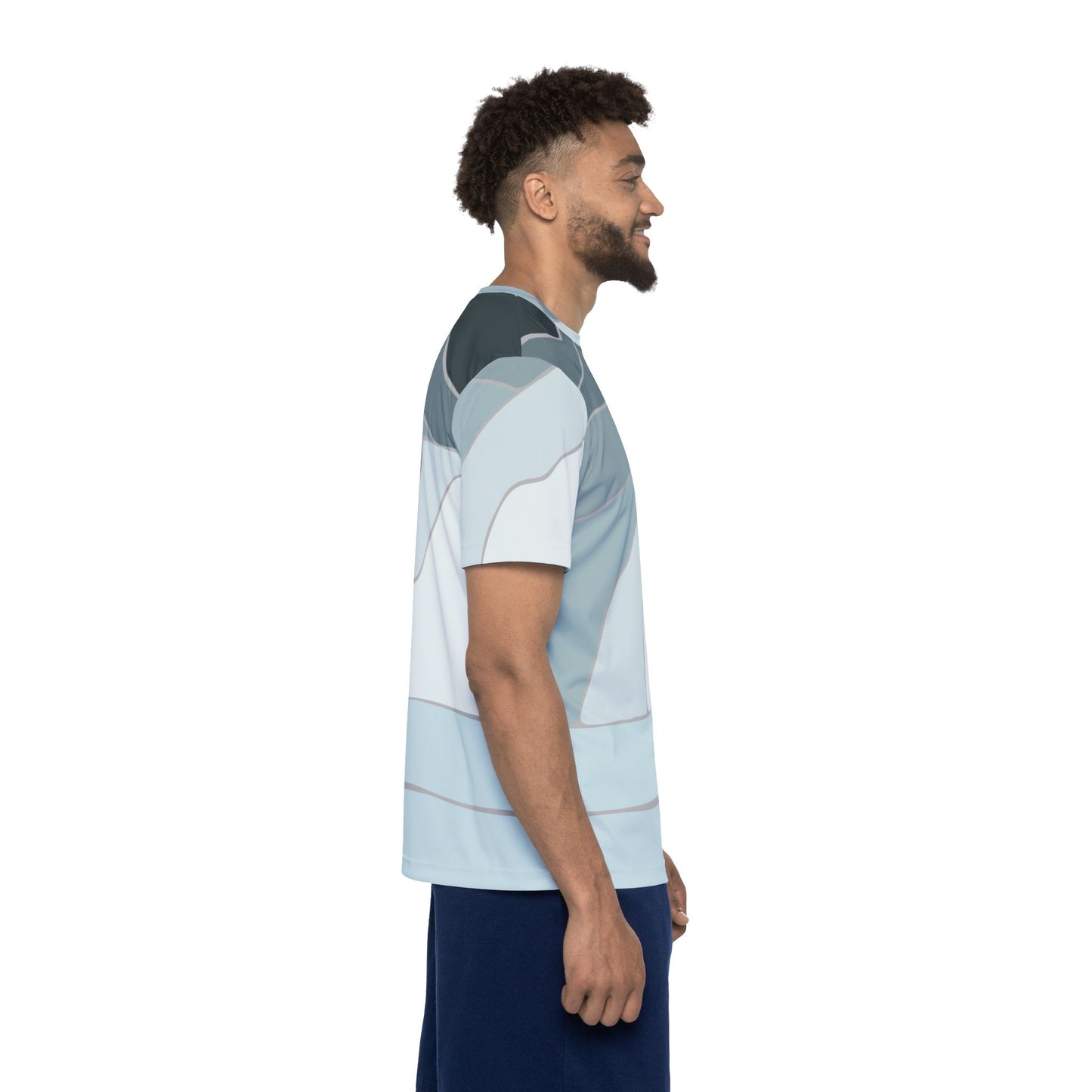 “Silent Sky” Men’s Sports Jersey | Touch the Night