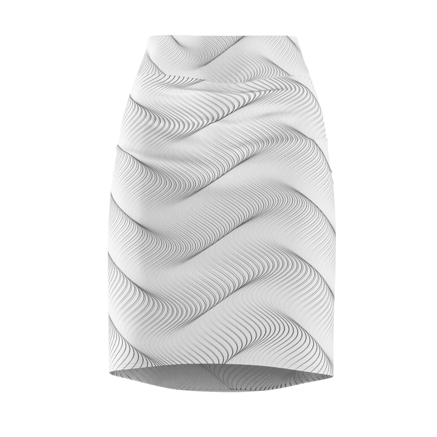 Pencil Skirt Abstract Mood | A Bold Burst of Style With Modern Art Patterns