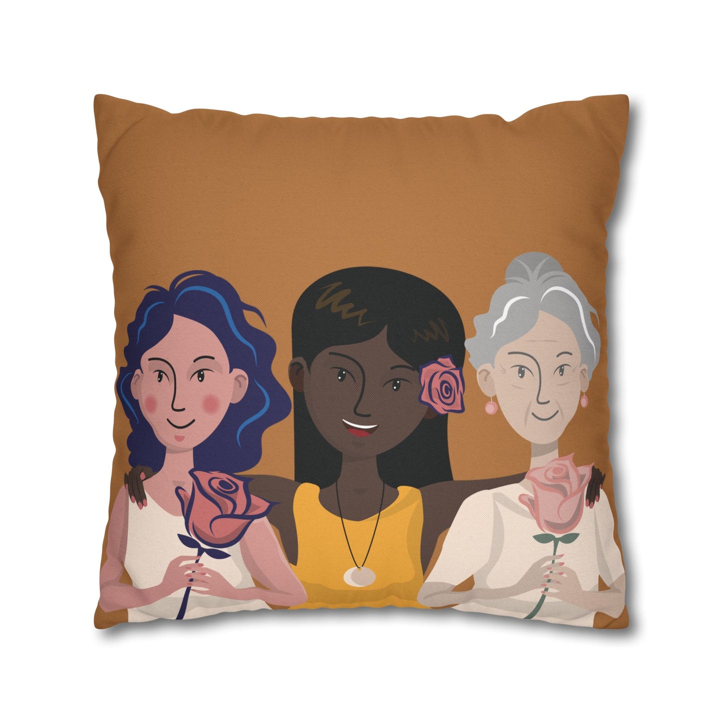 Decorative Pillowcase – “Celebrating Women” | Minimalist Art