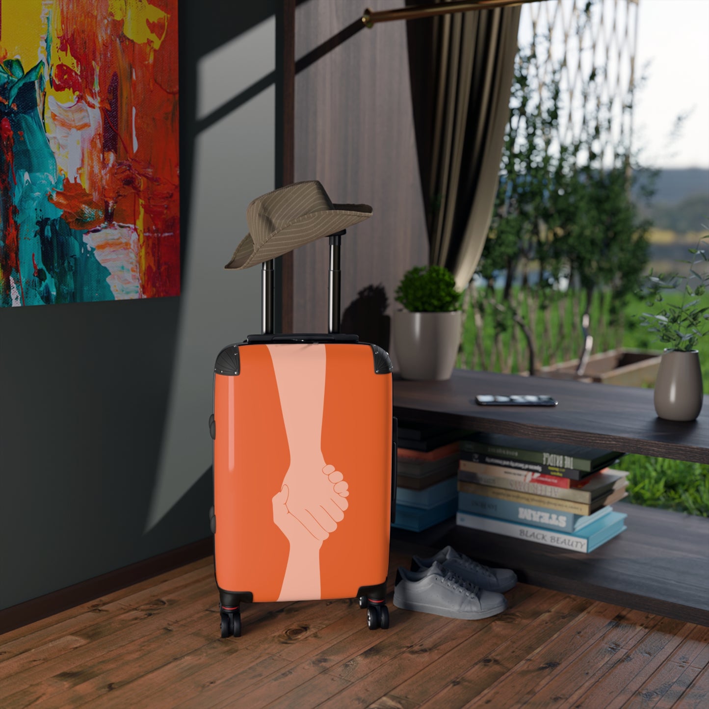 “Orange Grip” Suitcase | Travel with Meaning