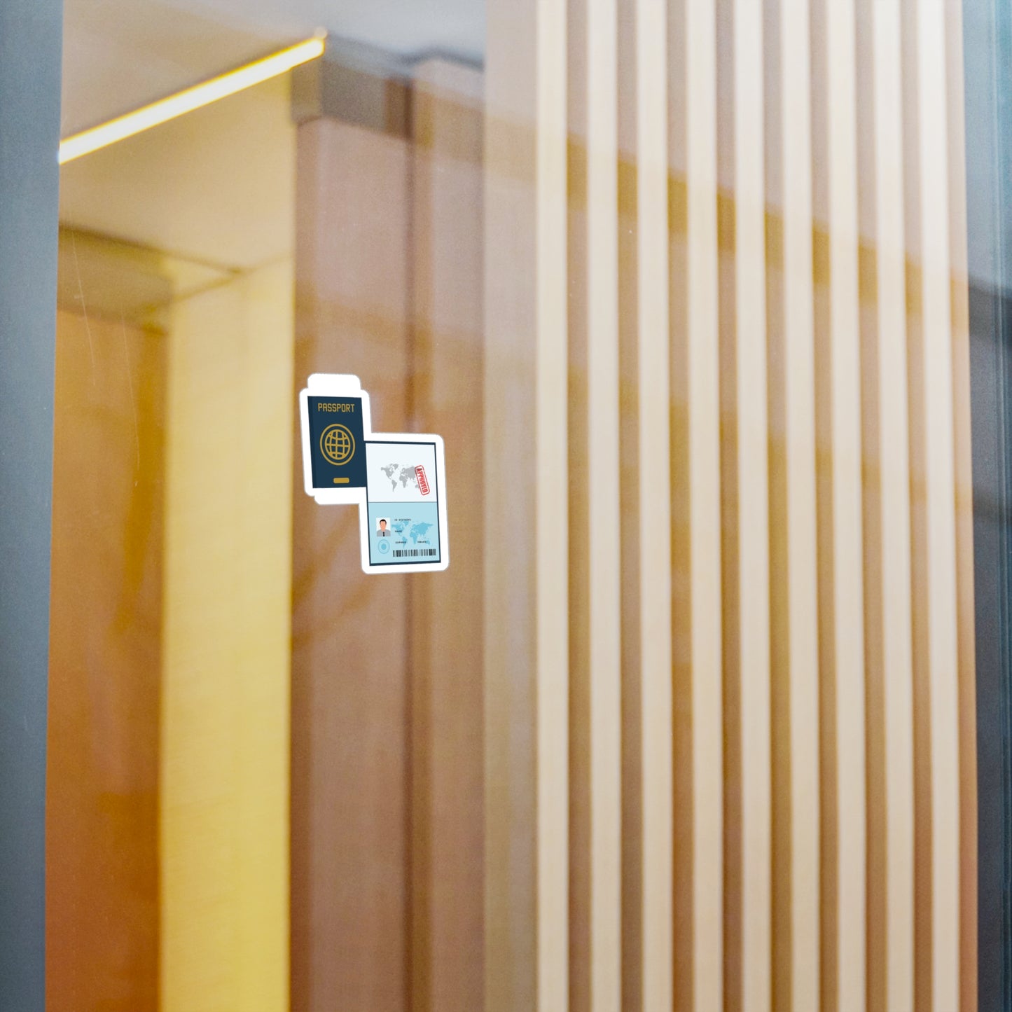 Mini Passport Sticker | Travel the World, One Peel at a Time