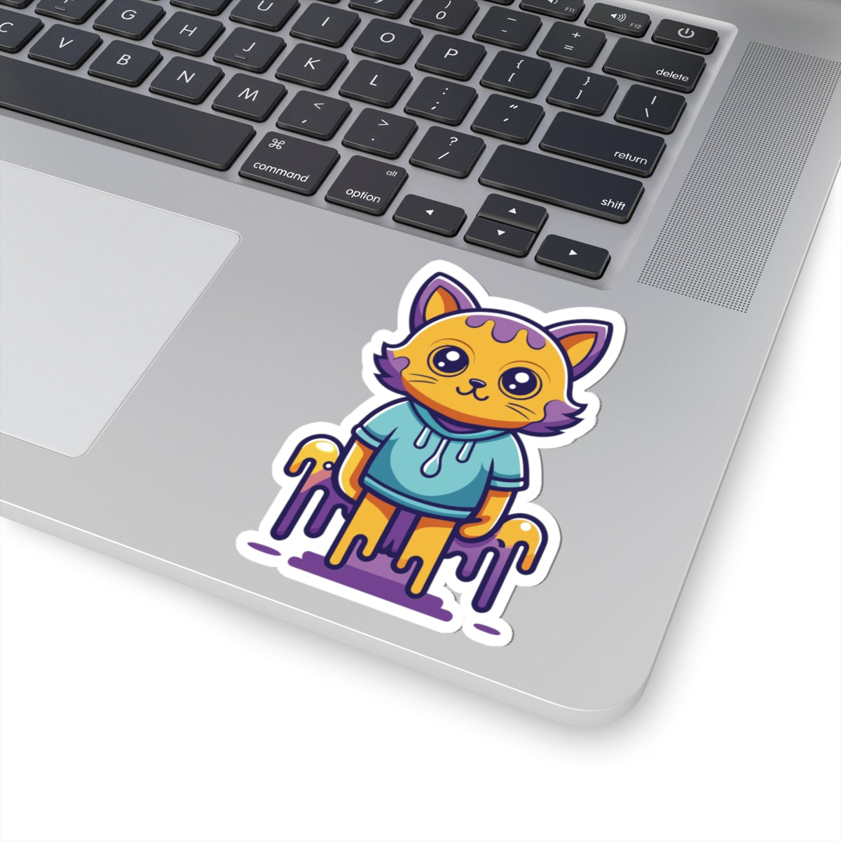 "Lazy Cat" Sticker | Stick Some Cuteness On Everything!