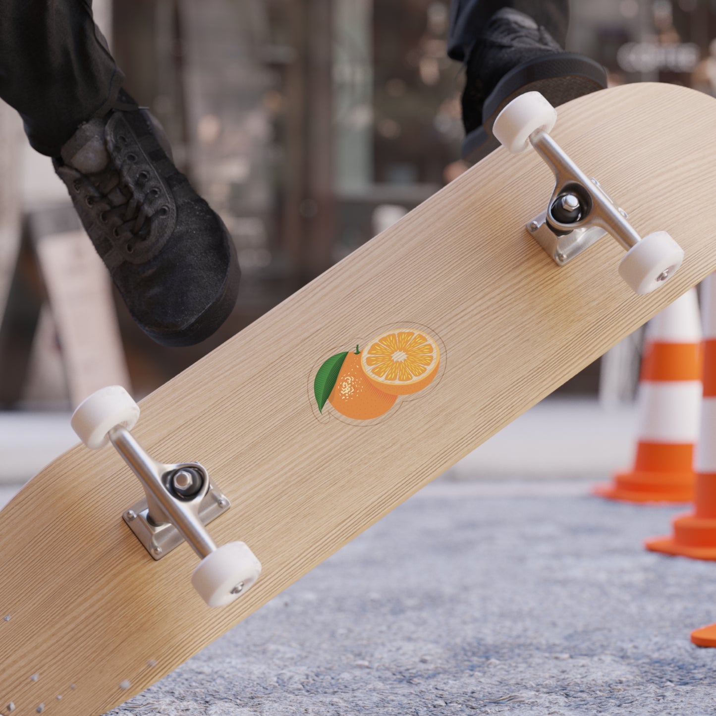 “Juicy Slice” Transparent Outdoor Sticker | Fun Meets Freshness