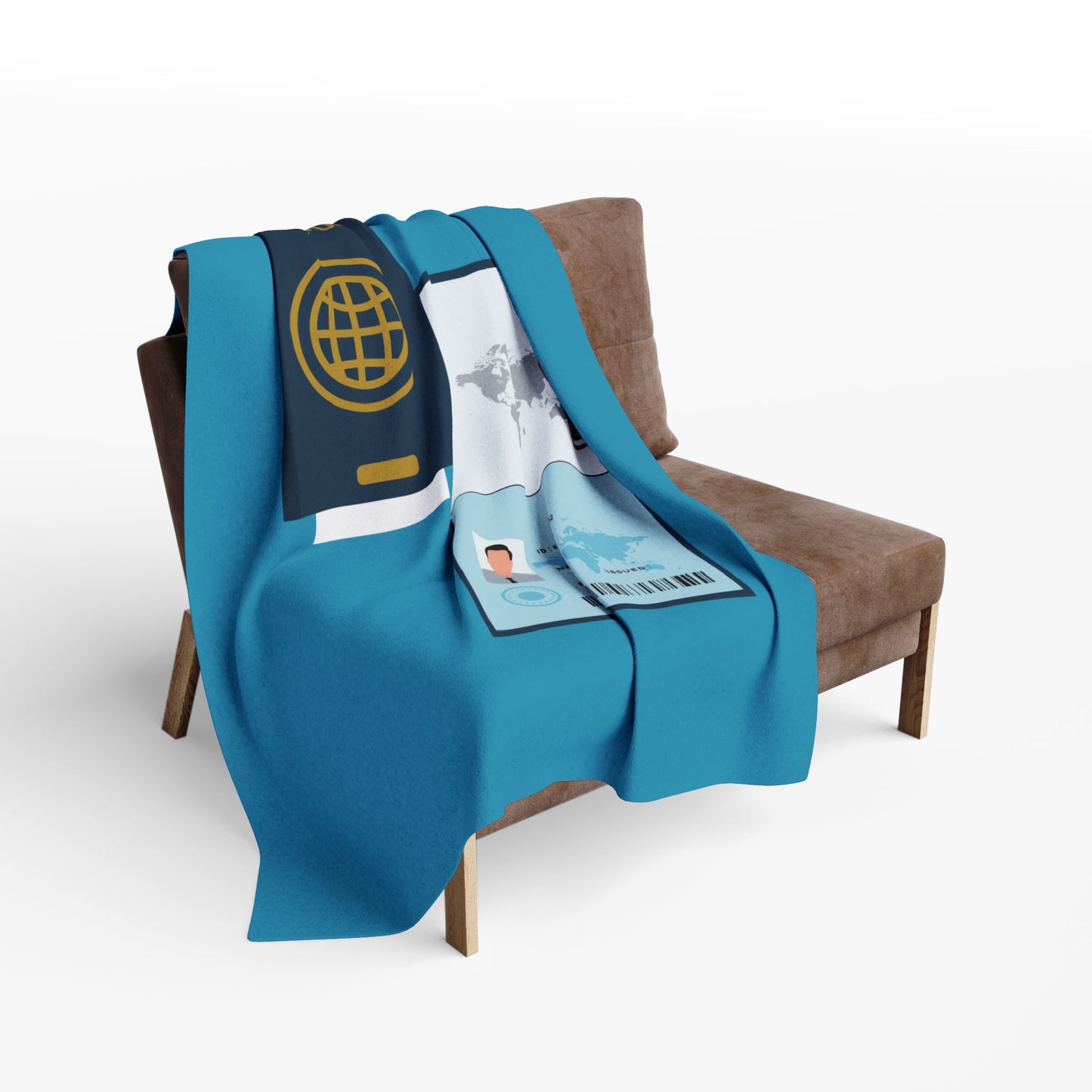 Dream Passport Blanket | Cozy Comfort for Travel Lovers
