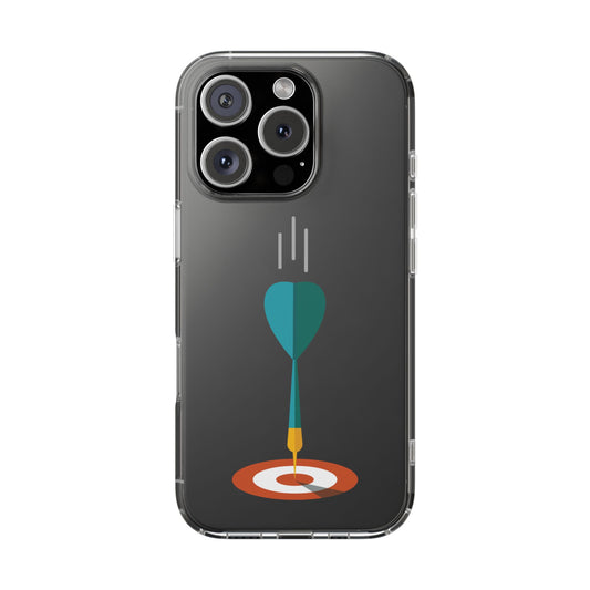 Hit Your Goals | Clear Phone Case | Power Accessory for Big Thinkers