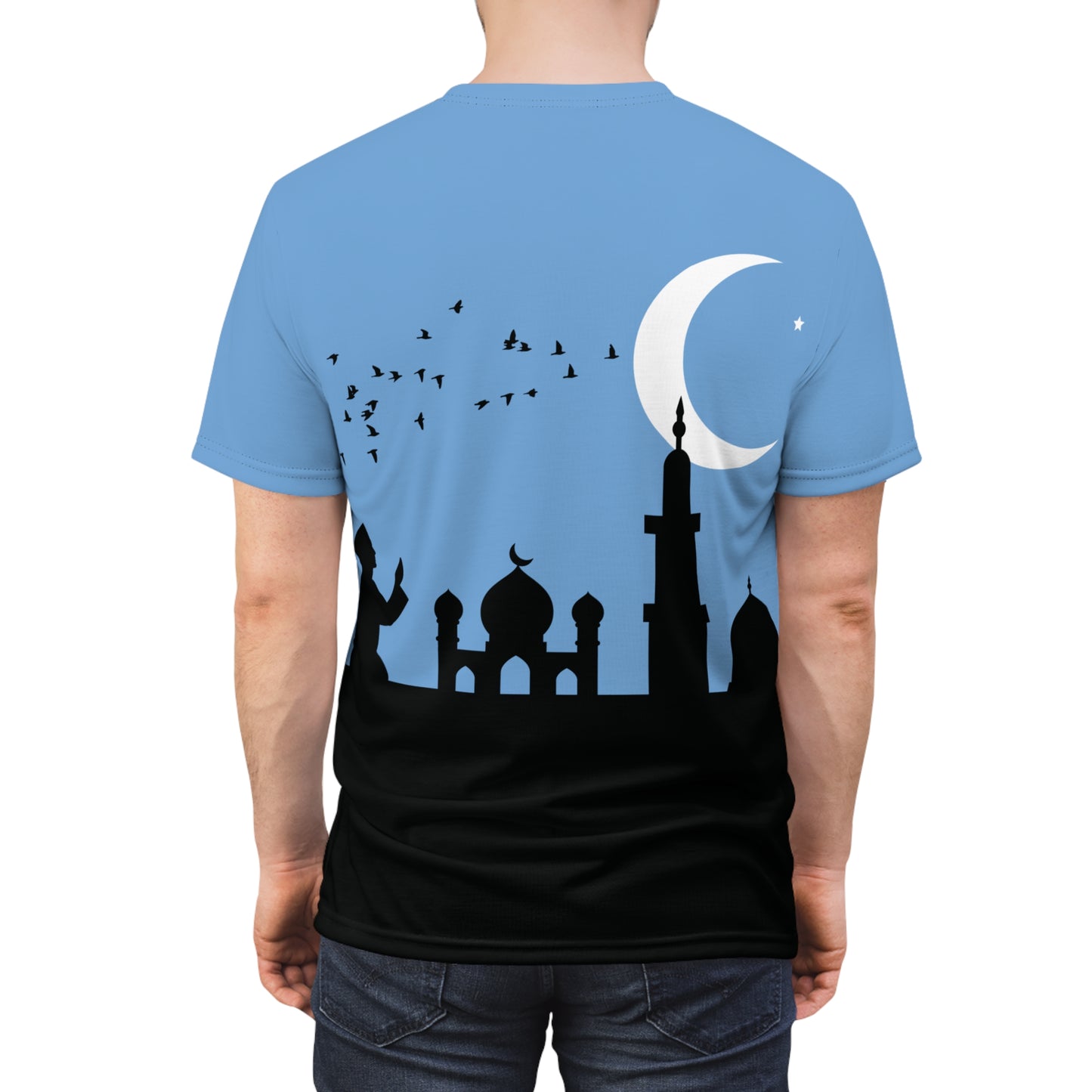 Spiritual Moment Tee | Minimalist Art of Prayer