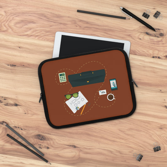 Smart Business Flow | Modern Business Organization Laptop Sleeve