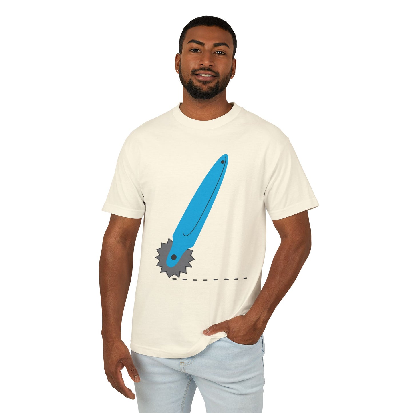 Unisex Heavyweight Cotton Tee | Precision Series: Measuring Tools