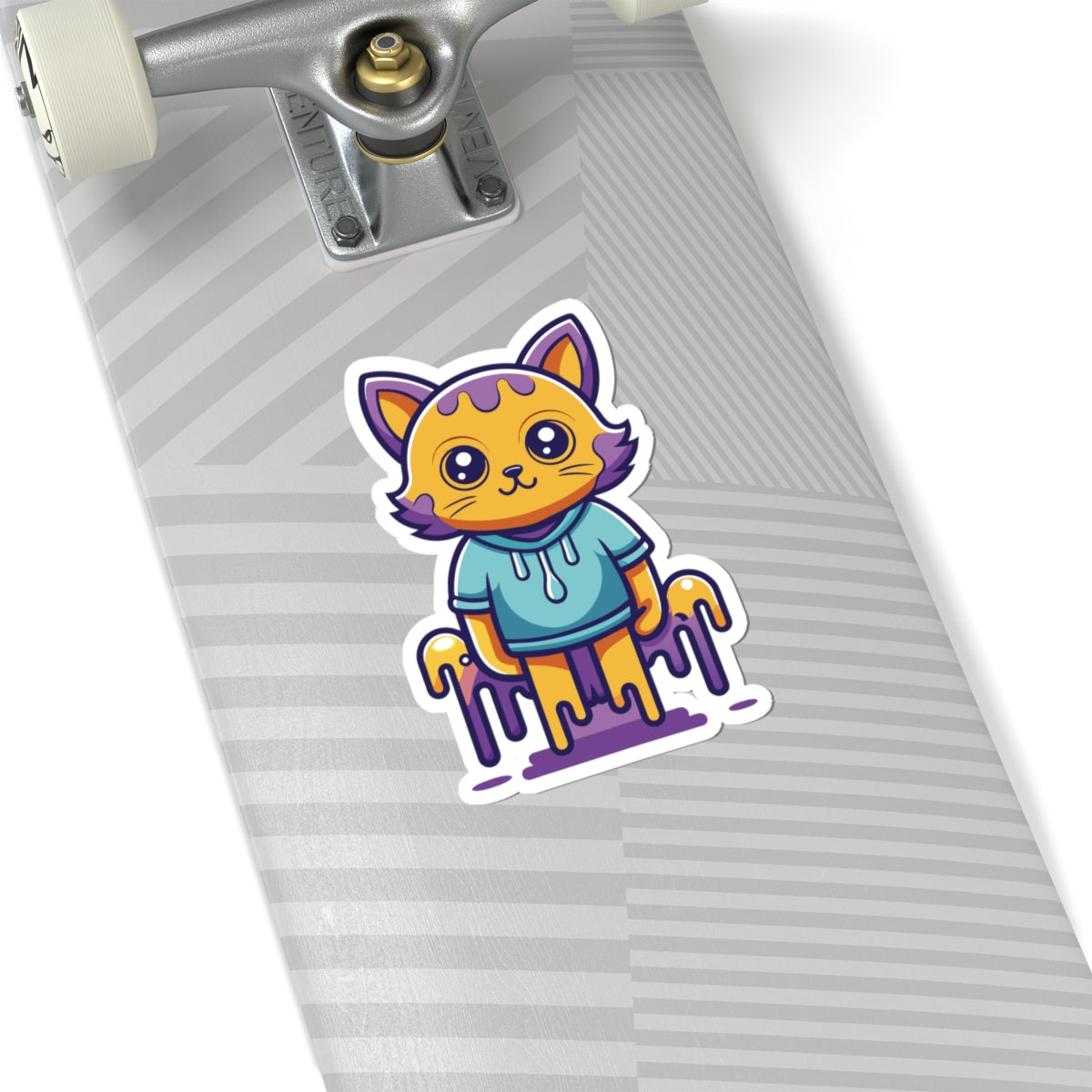 "Lazy Cat" Sticker | Stick Some Cuteness On Everything!