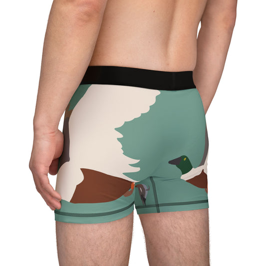 Men’s Boxers AOP | Wild Ducks Freedom | Fun & Comfy Underwear