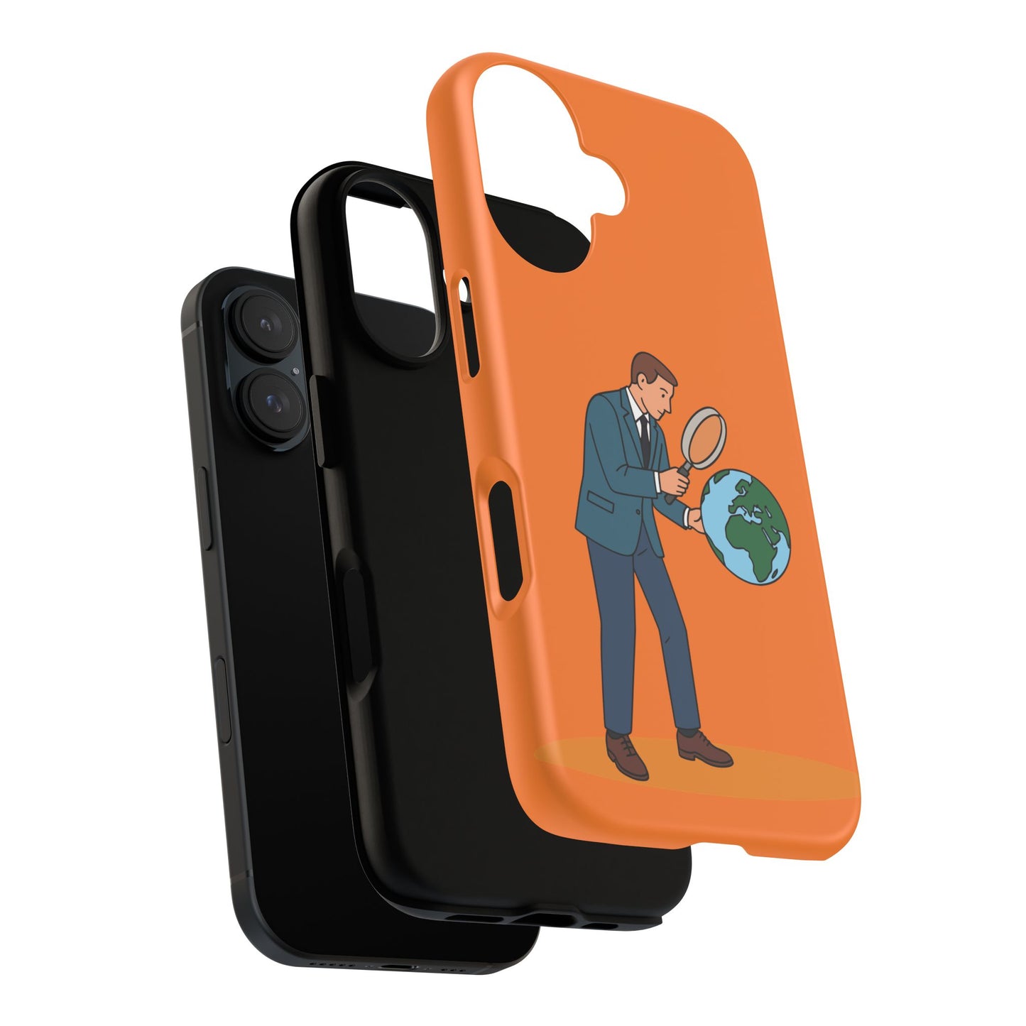 “Ham Finding Ham” Tough Phone Case | Playfully Bold & Minimalist