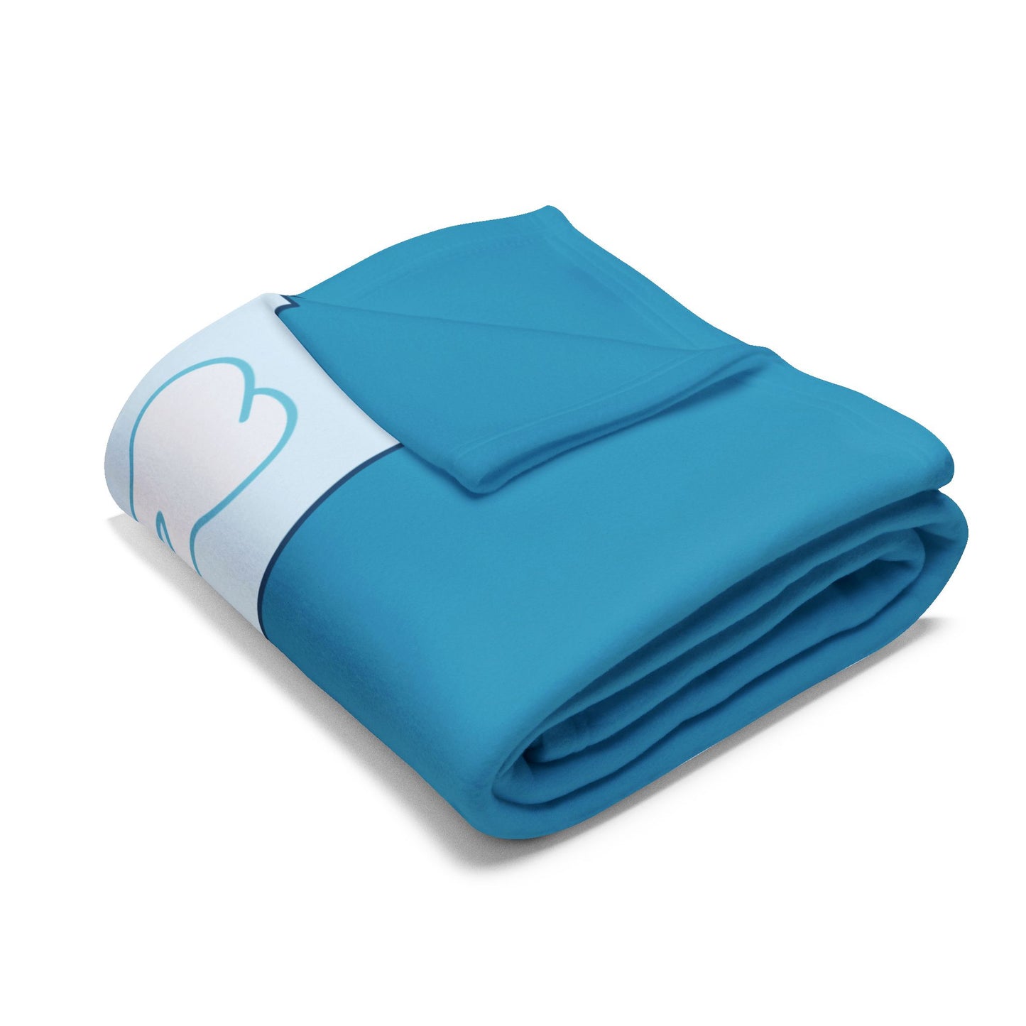 “Smiles & Comfort” Arctic Fleece Blanket | Dentist-Inspired Design