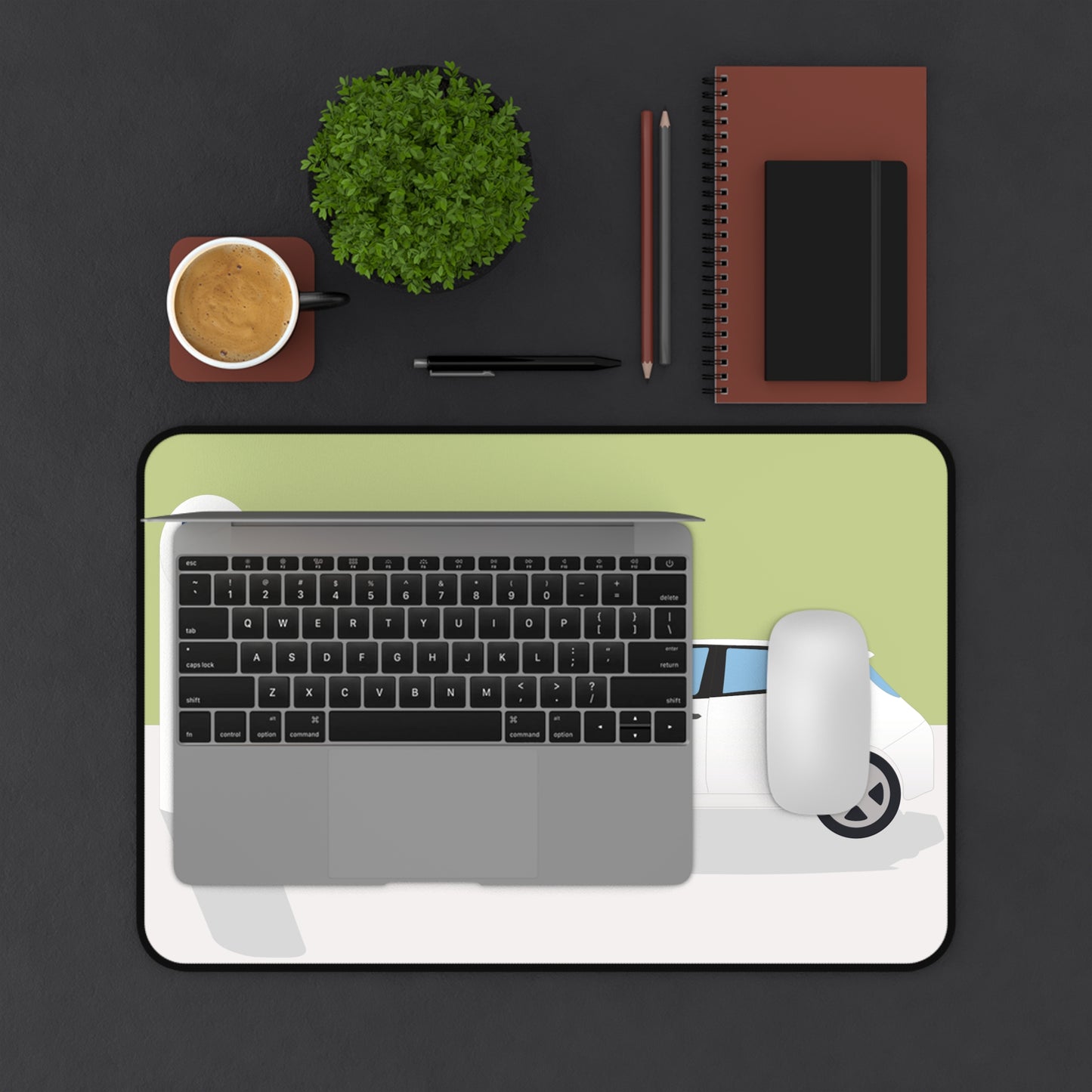 Desk Charge | Minimalist Electric Charging Station Desk Mat
