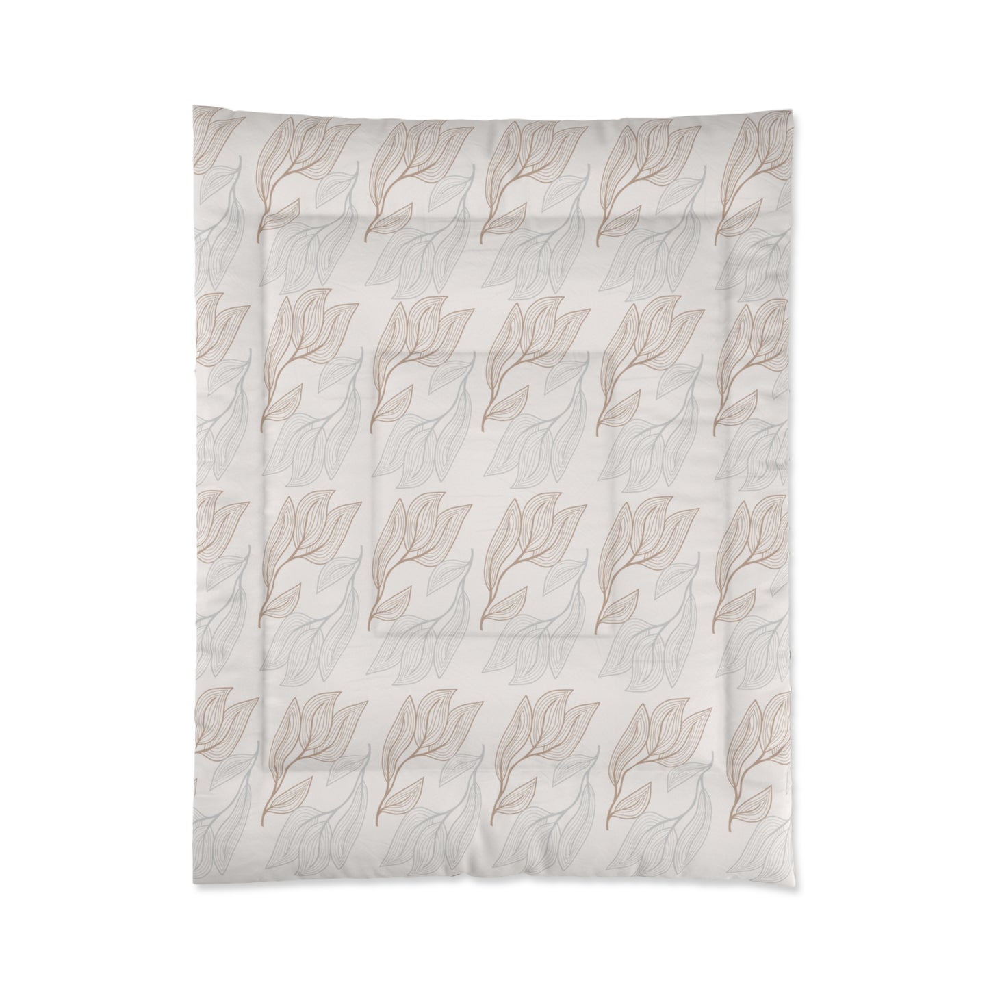 Luxury Canopy Comforter | Abstract Nature Leaf Design