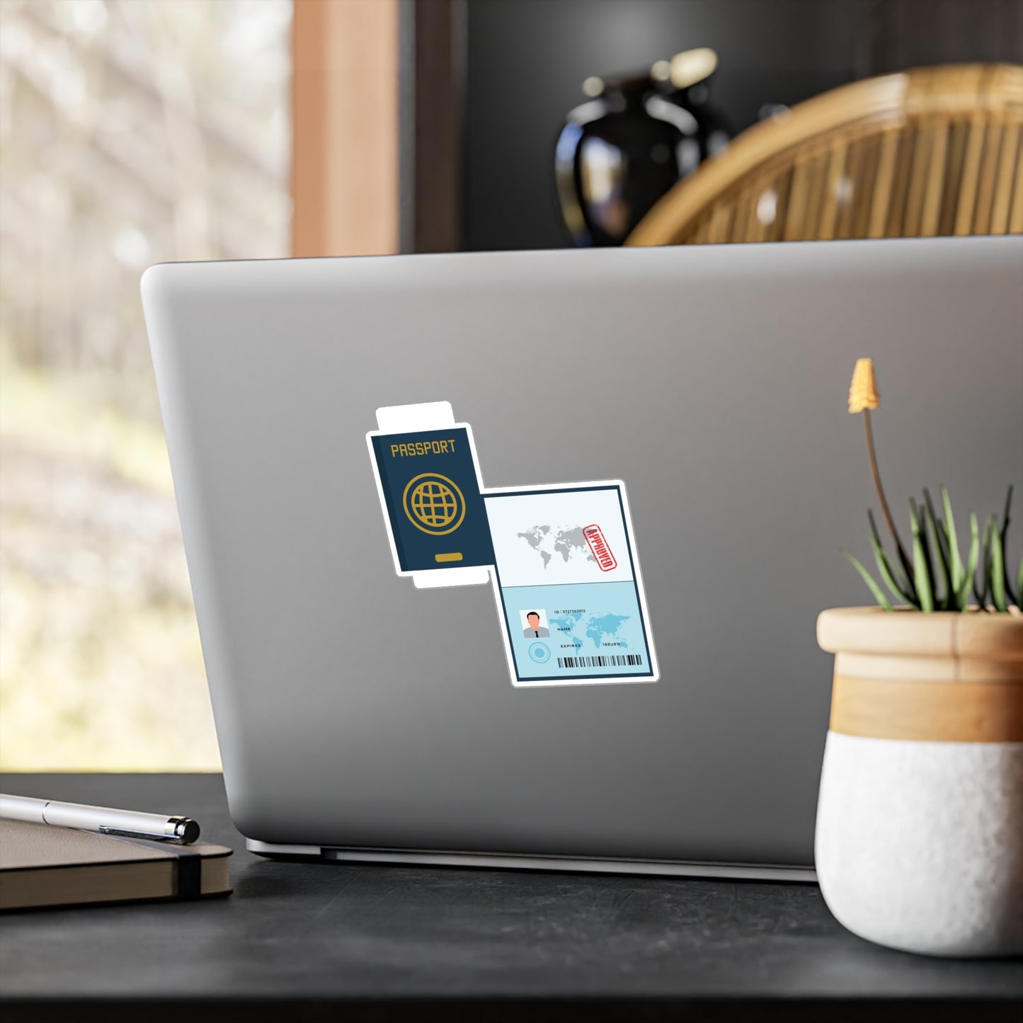 Mini Passport Sticker | Travel the World, One Peel at a Time