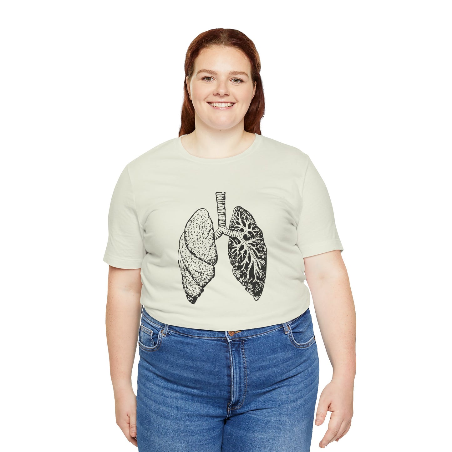 Unisex T-Shirt | Artistic Lung Anatomy Design