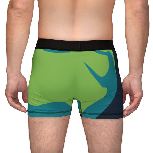 Fuel the Launch | Men’s Boxers with Rocket Print | Start Every Day with a Lift-Off